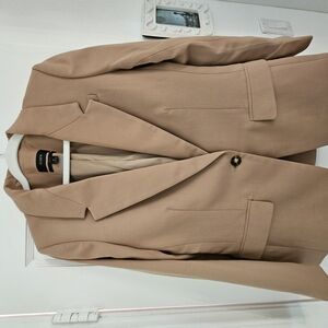 J Crew Tan Blazer with Single Button